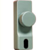 EXIDOR 302OA S W/O CYL OV Outside Access Dev Knob/Oval No Cylinder Silver (Per EACH)