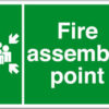 Sign Fire Assembly Point Self Adhesive 300x200 (Per EACH)
