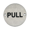 Sign Pull 75mm Dia SSS (Per EACH)