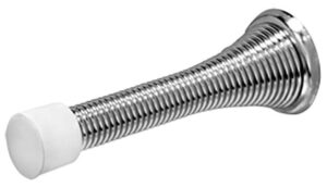 HAFELE 937.12.709 Door Stop Skirting/Wall Spring Pattern Chrome Plated (Per EACH)