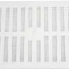 Vent 9x6 Hit & Miss White (Per EACH)