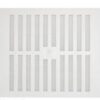 Vent 9x9 Hit & Miss White (Per EACH)