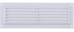 White 150 x 75mm Louvre Vent (Per EACH)