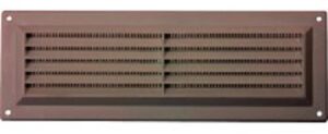 Brown 225 x 75mm Louvre Vent (Per EACH)