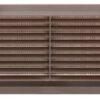Brown 225 x 150mm Louvre Vent (Per EACH)