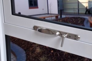 PRIMERA PR-8PHS6-CESP-3-SSS Anti Ligature Window Handle On Backplate Rem Turn (Per EACH)