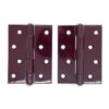 PERRY Strong Steel Butt Hinge 100mm Hewi Burgundy (Per HINGE)