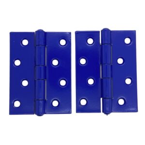 PERRY Strong Steel Butt Hinge 100mm Hewi Ultramarine Blue (Per HINGE)