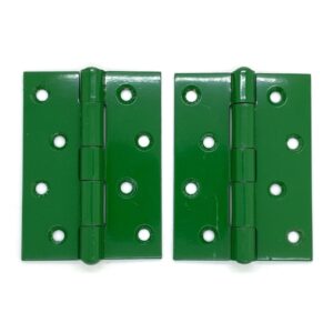 PERRY Strong Steel Butt Hinge 100mm Hewi Medium Green (Per HINGE)