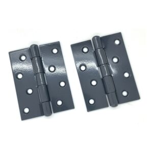 PERRY Strong Steel Butt Hinge 100mm Hewi Anthracite Grey (Per HINGE)