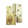 Rising Butt Hinge 100mm Left Hand E/Brass (Per HINGE)