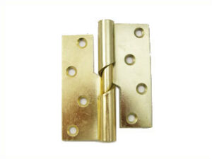 Rising Butt Hinge 100mm Left Hand E/Brass (Per HINGE)