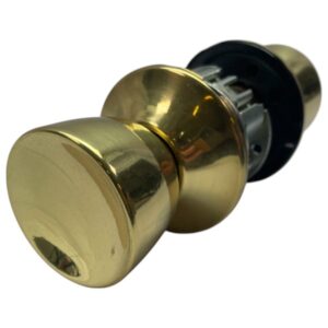 UNION Cameo Knob Furniture Latch Polished Brass (SET)