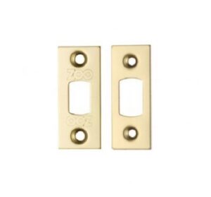 ZOO HARDWARE ZLAP02PVD Tubular Mortice Deadbolt Faceplate PVD (Per EACH)