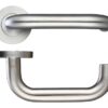 ZOO HARDWARE Lever Handle 19mm Dia 8mm Rose 316sss (Per PAIR)