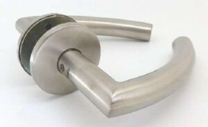 ASSA RUKO Lever On Unsprung Rose Copenhagen 304 SSS (PAIR)