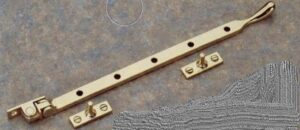 Casement Stay 254mm Polished Brass (EACH)