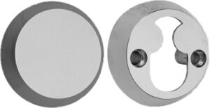 ASSA Out Blind Rose & In Cylinder Ring16mm Satin Chrome (Per EACH)