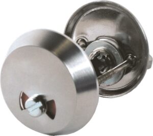 ASSA Outer Red/Wt Indicator & Turn 11mm SCP (Per SET)