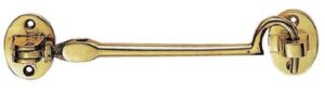 Cabin Hook 100mm Polished Brass (Per EACH)