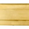 CARLISLE BRASS M36D Letter Plate 12x4 Victorian Polished Brass (Per EACH)