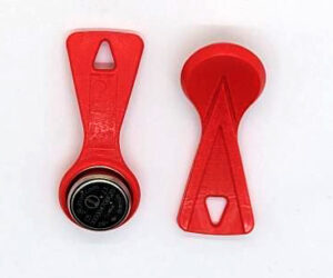 SALTO IBRWRD Ibutton Read/Write (RW) User Fob Red (Per EACH)