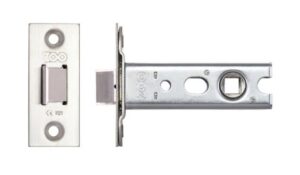 Heavy Duty Sprung Tubular Latch 76mm SS (Per EACH)