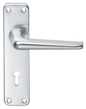 EUROSPEC SAA21 Lever Lock Furniture 152x41mm Aluminium (Per SET)