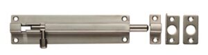 Barrel Bolt Straight 150x38mm Stainless Steel (Per EACH)