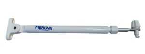 MENOVA 1125 Telescopic Friction Stay Med White (Per EACH)