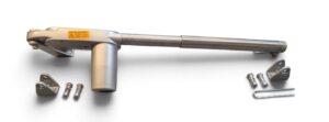 SAMSON Samson Adjustable Hydraulic Gate Closer Silv (Per EACH)