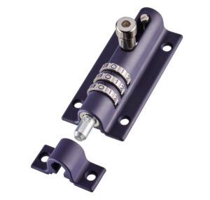 Combination Bolt 3 Digit 90mm Black (Per EACH)